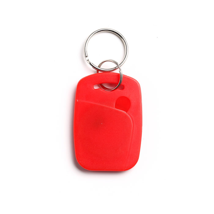 ISO14443A LF Red Color Keychain With Cheap Price