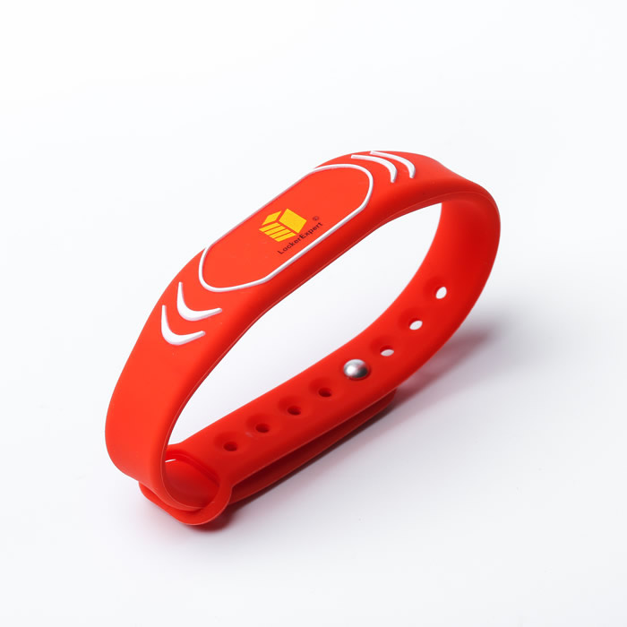 Adjustable Silicone LF TK4100 RFID Wristband