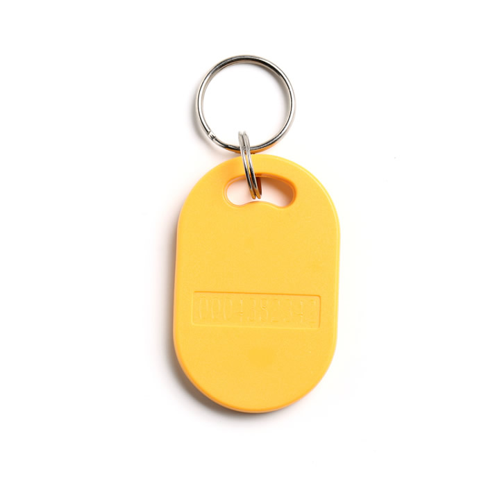Proximity Smart Access Control Keyfob with yellow color