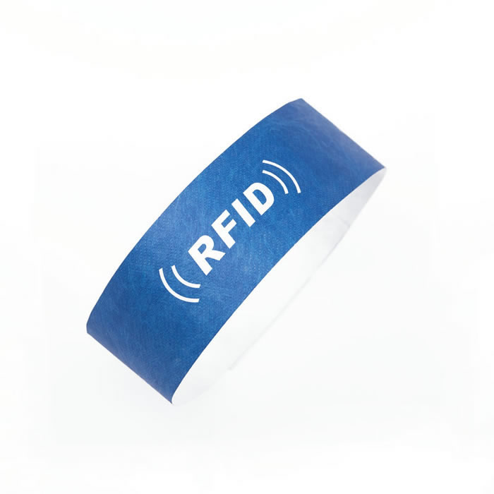 RFID 13.56MHz Disposable Paper Wristband
